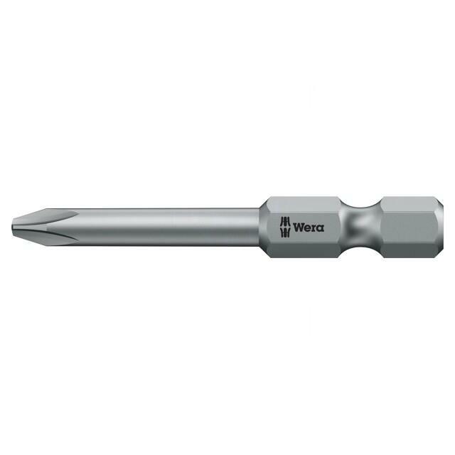 Screwdriver bit; Phillips; PH1; 1/4"; Overall