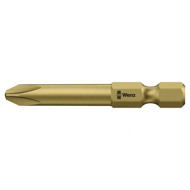 Screwdriver bit; Phillips; PH1; 1/4"; Overall