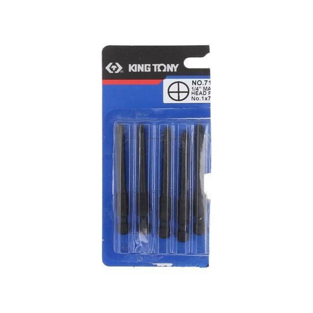 KING TONY Screwdriver bit; Phillips; PH1