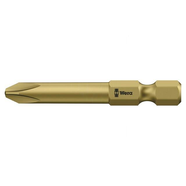 Screwdriver bit; Phillips; PH1; 1/4"; Overall
