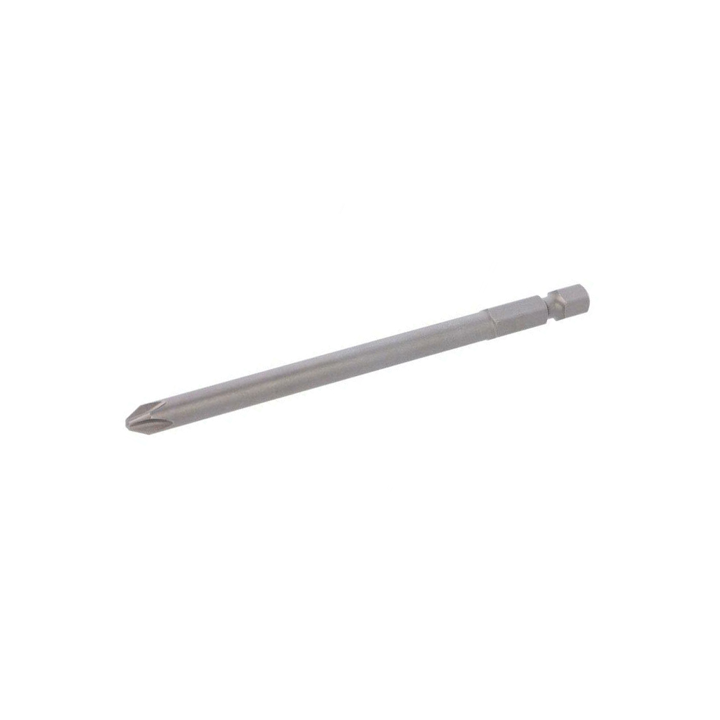 Screwdriver bit; Phillips; PH2; 1/4"; Overall