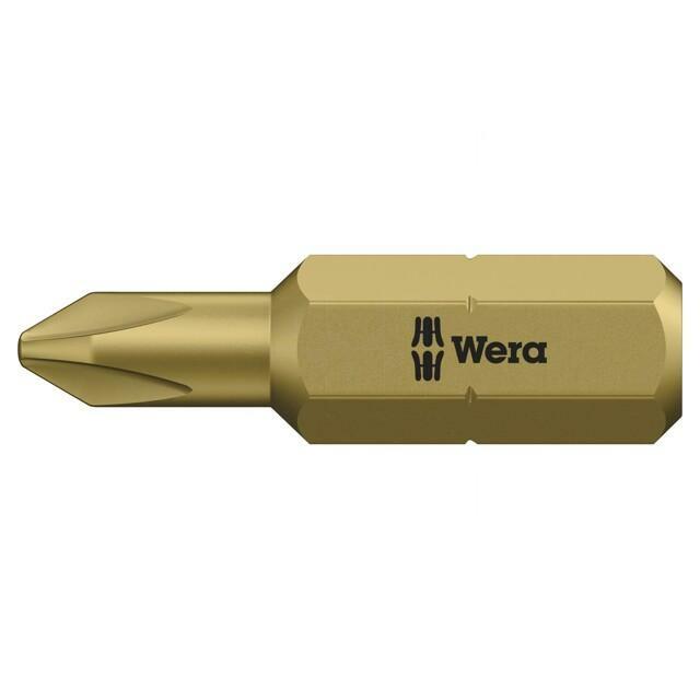 Screwdriver bit; Phillips; PH2; 1/4"; Overall