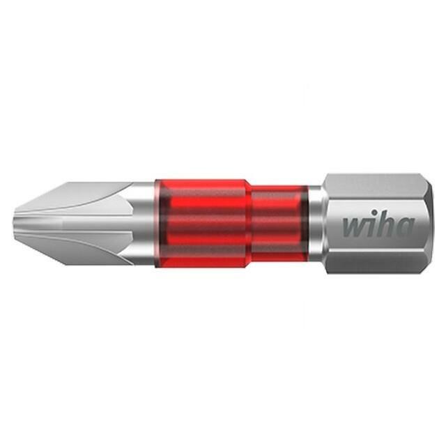 Screwdriver bit; Phillips; PH2; 1/4"; Overall
