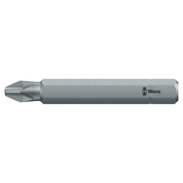 Screwdriver bit; Phillips; PH2; 1/4"; Overall