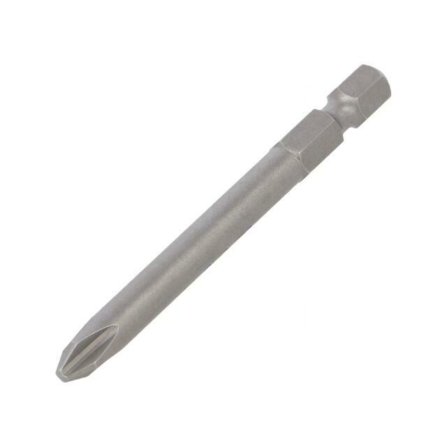 Screwdriver bit; Phillips; PH2; 1/4"; Overall