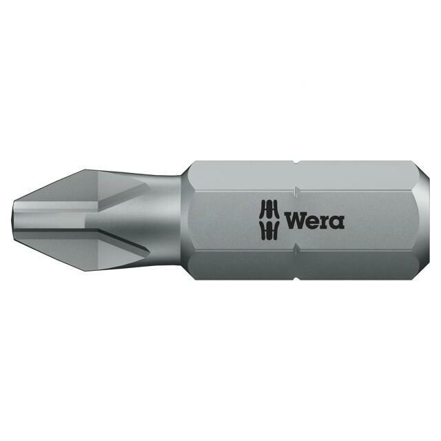 Screwdriver bit; Phillips; PH4; 1/4"; Overall