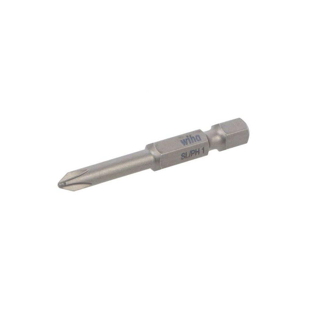 Screwdriver bit; PlusMinus PH-type; PH1/SL; 1/4"