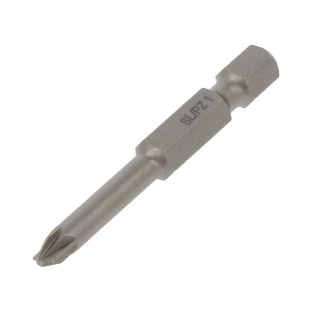 Screwdriver bit; PlusMinus PZ-type; PZ1/SL; 1/4&quot