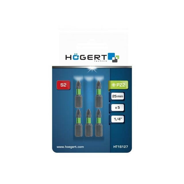 HÖGERT TECHNIK Screwdriver bit; Pozidriv®; PZ2