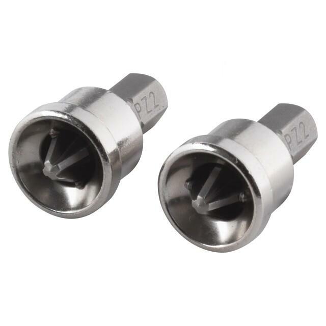 WOLFCRAFT Screwdriver bit; Pozidriv®; PZ2; 1/4"