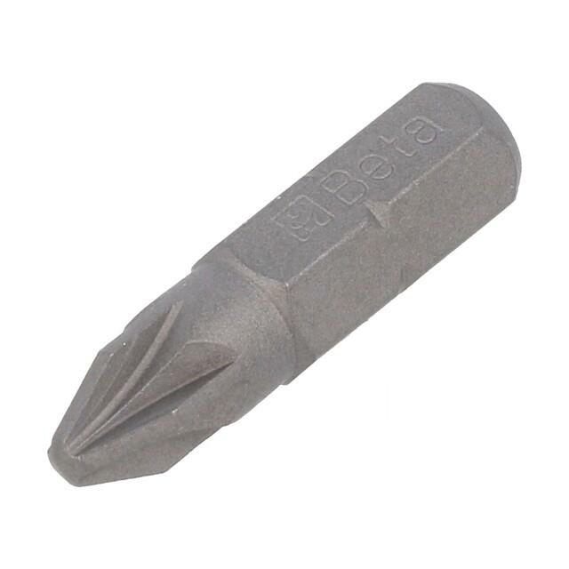 BETA Screwdriver bit; Pozidriv®; PZ2; 1/4&quot