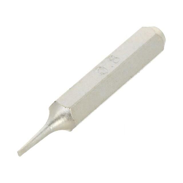 BETA Screwdriver bit; slot; 0.8x0