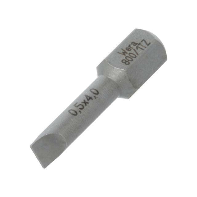 Screwdriver bit; slot; 4x0.5mm; 1/4&quot