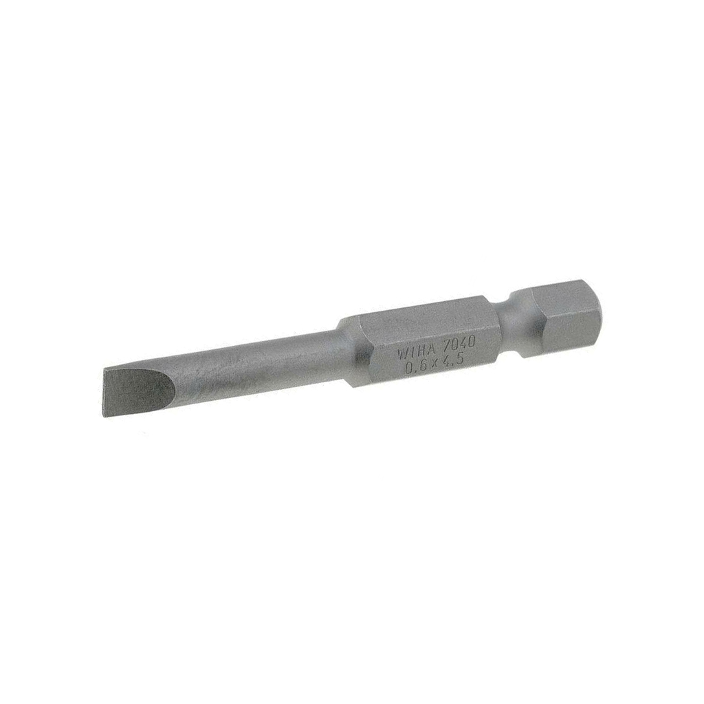 Screwdriver bit; slot; 6.5x1.2mm
