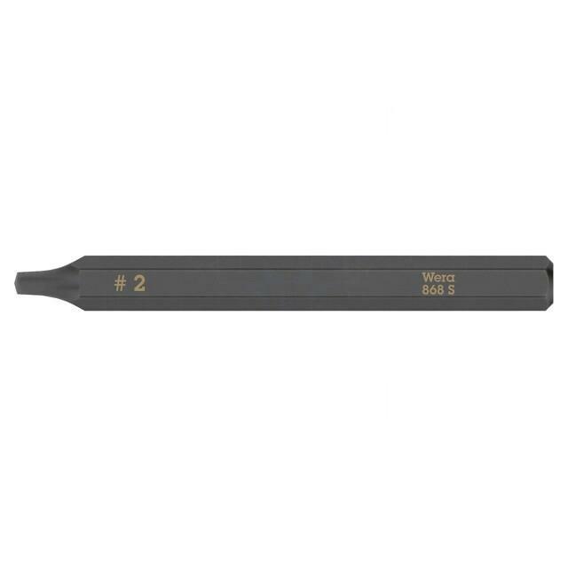 Screwdriver bit; square; RB2; 1/4"; Kind: