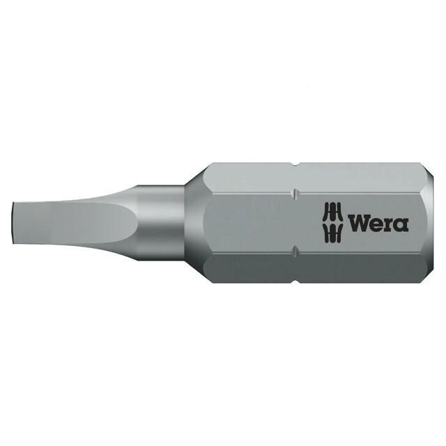 Screwdriver bit; square; RB3; 1/4"; Overall