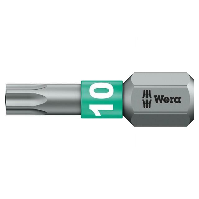 Screwdriver bit; Torx®; TX10; 1/4"; Overall
