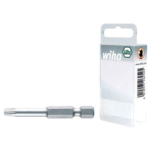 Screwdriver bit; Torx®; TX10; 1/4"; Overall