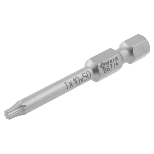 Screwdriver bit; Torx®; TX10; 1/4"; Overall
