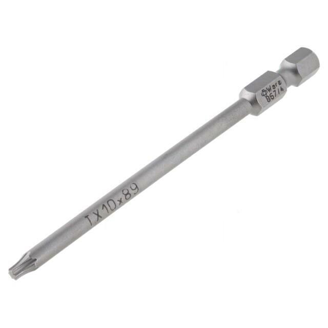 Screwdriver bit; Torx®; TX10; 1/4"; Overall