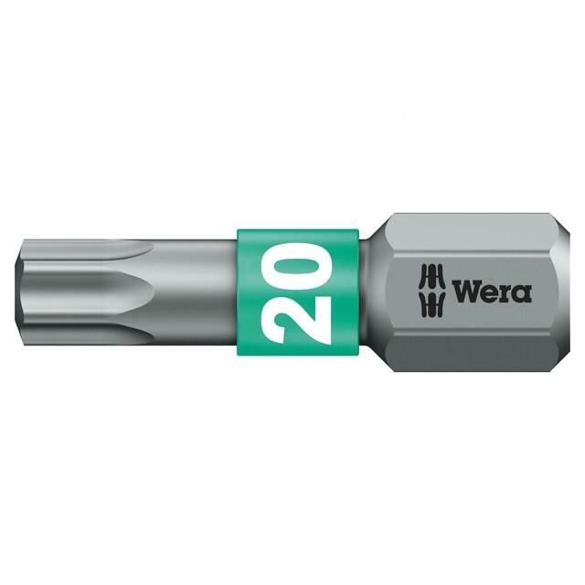 Screwdriver bit; Torx®; TX20; 1/4"; Overall