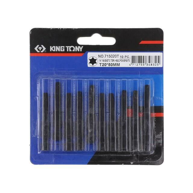 KING TONY Screwdriver bit; Torx®; TX20