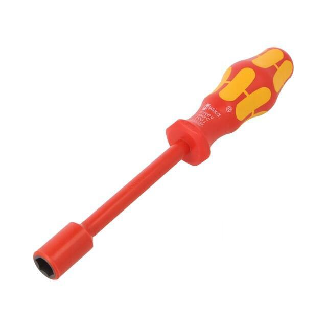 Screwdriver: insulated; 6-angles socket; HEX 12mm