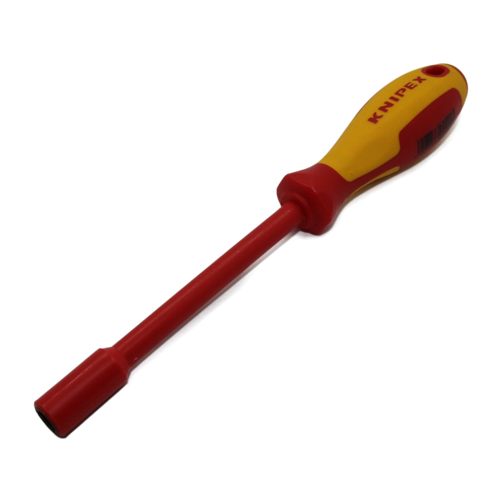 KNIPEX Screwdriver: insulated; 6-angles socket; HEX