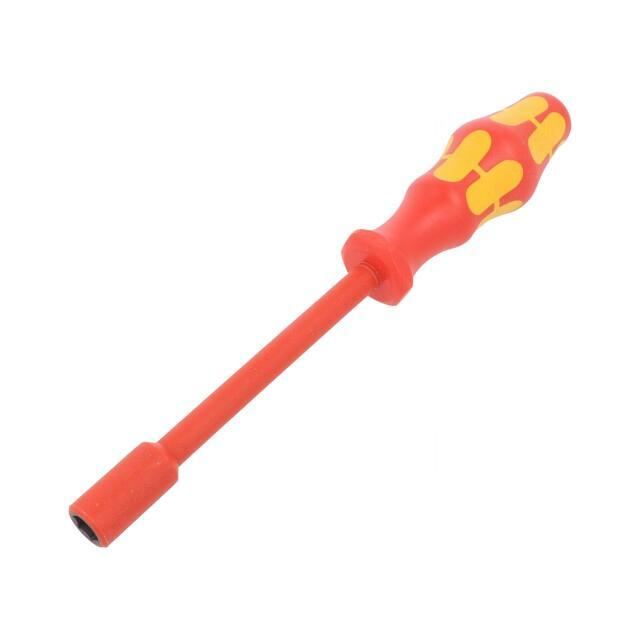 Screwdriver: insulated; 6-angles socket; HEX 9mm