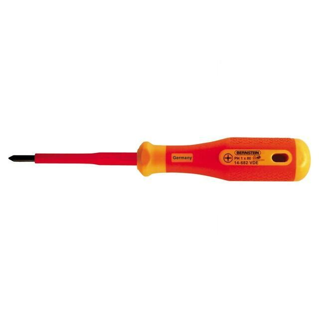 BERNSTEIN Screwdriver: insulated; Phillips; PH1; Blade