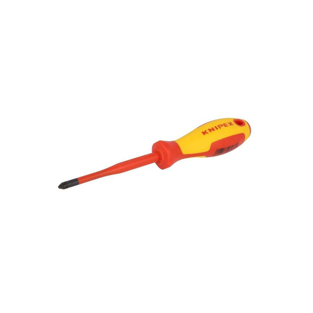 KNIPEX Screwdriver: insulated; Pozidriv®; PZ2; Blade