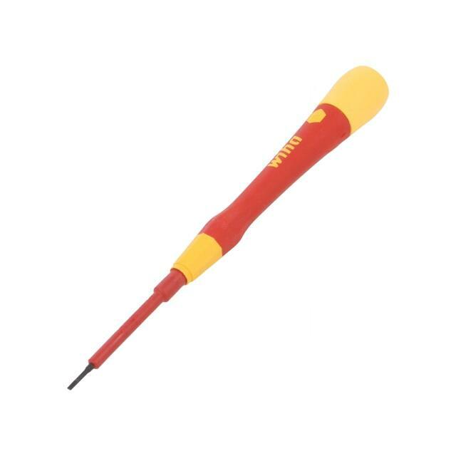 Screwdriver: insulated; precision; slot; SL 1