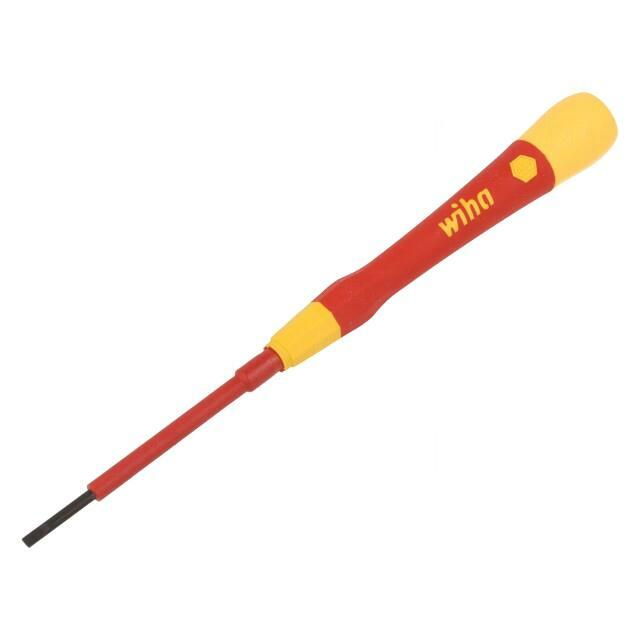 Screwdriver: insulated; precision; slot; SL 2