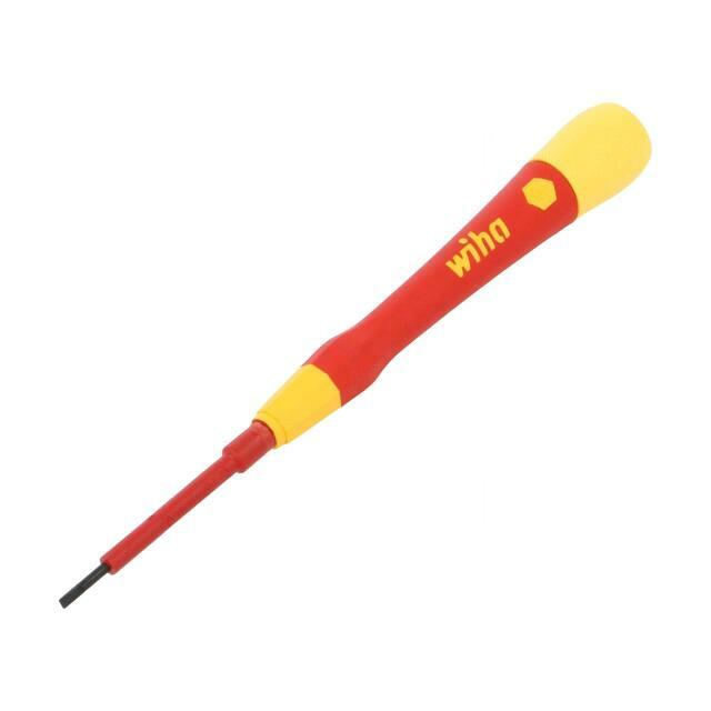 Screwdriver: insulated; precision; slot; SL 2