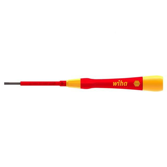 Screwdriver: insulated; precision; slot; SL 3