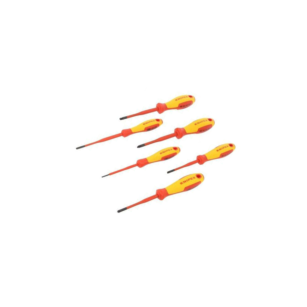 KNIPEX Screwdriver: insulated-set; insulated; SL 2
