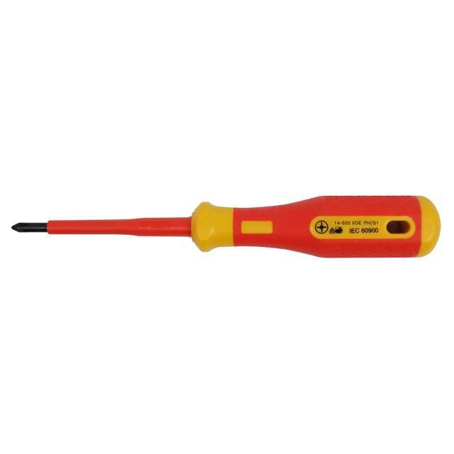 BERNSTEIN Screwdriver: insulated; slim; PlusMinus PH-type