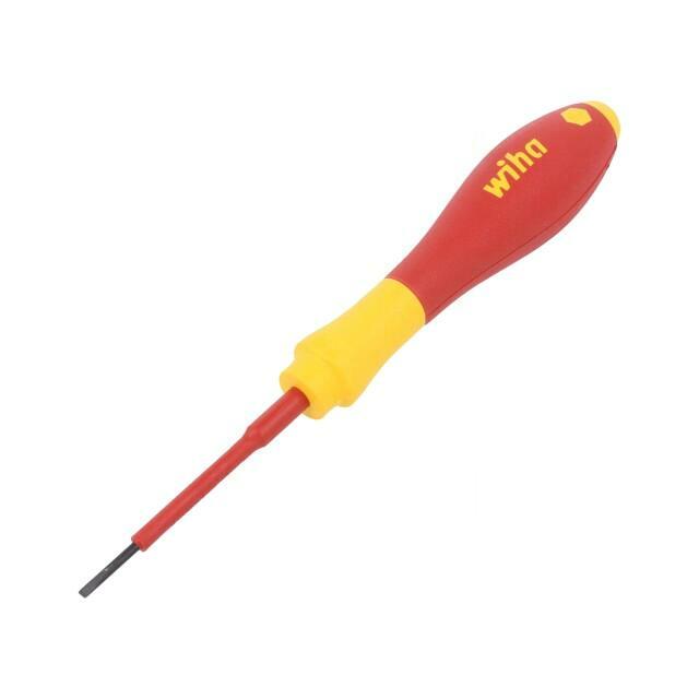 Screwdriver: insulated; slot; SL 2; 60mm
