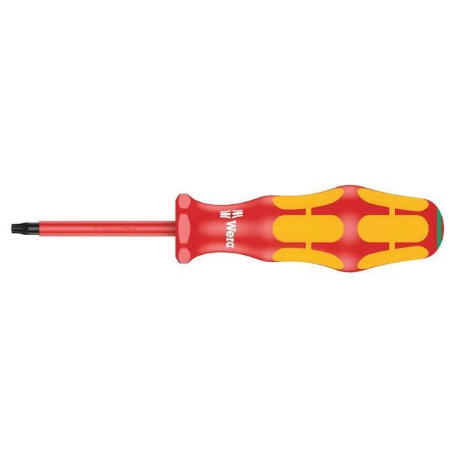 Screwdriver: insulated; Torx®; TX20; Blade length: