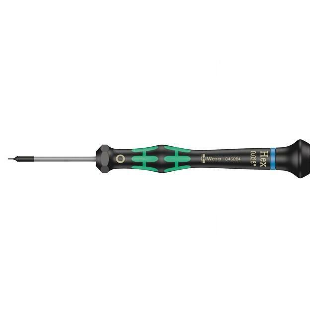 Screwdriver: precision; hex key; Blade length: