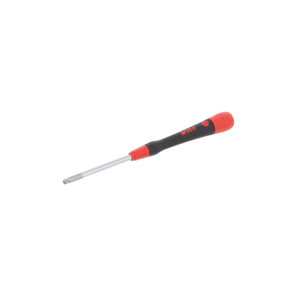 Screwdriver: precision; hex key,spherical; Blade