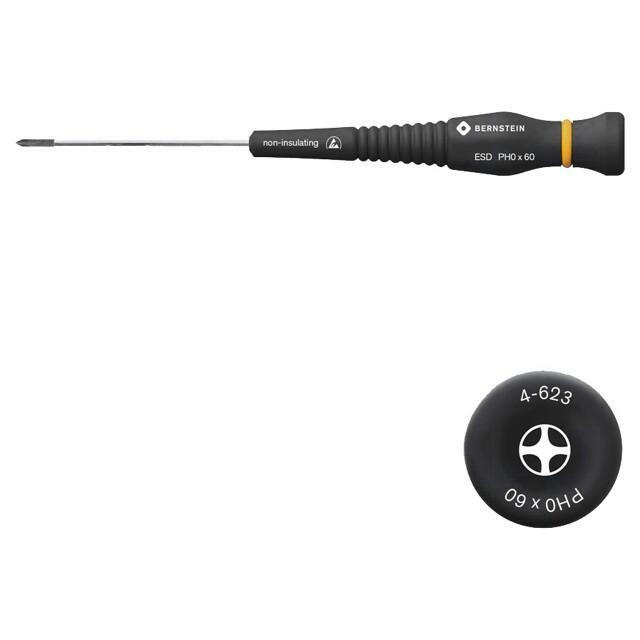 BERNSTEIN Screwdriver: precision; Phillips; PH0; Blade