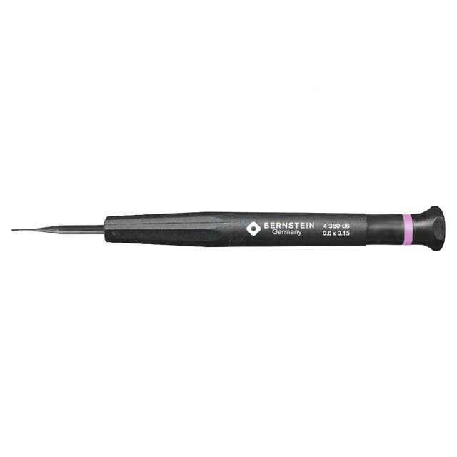 BERNSTEIN Screwdriver: precision; slot; 0.6x0