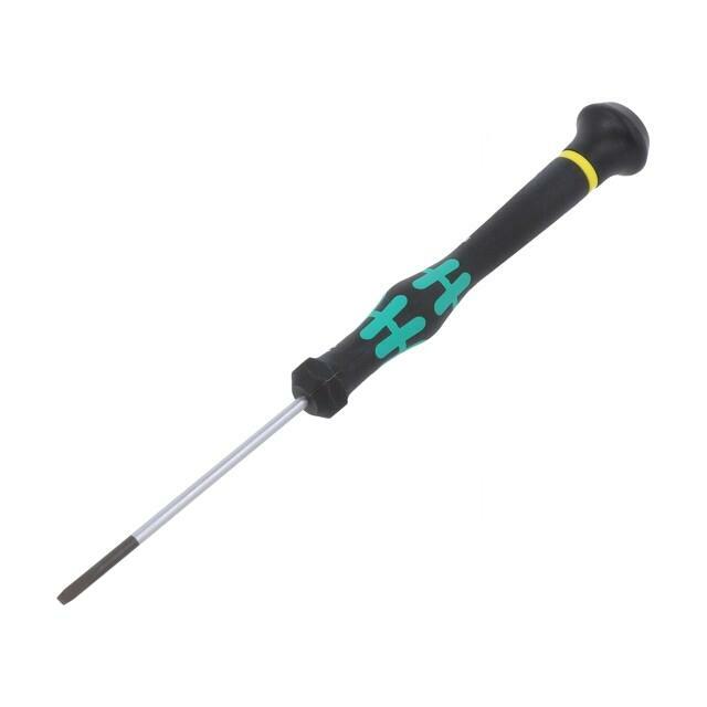 Screwdriver: precision; slot; 2x0.4mm; Blade