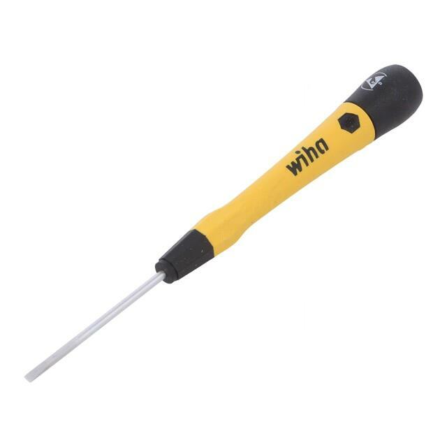 Screwdriver: precision; slot; 3x0.5mm; Blade