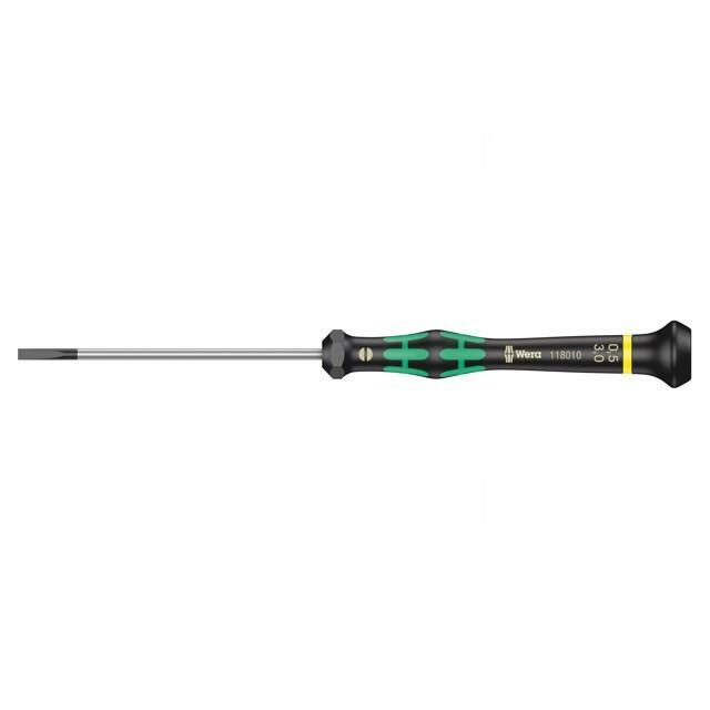 Screwdriver: precision; slot; 3x0.5mm; Blade