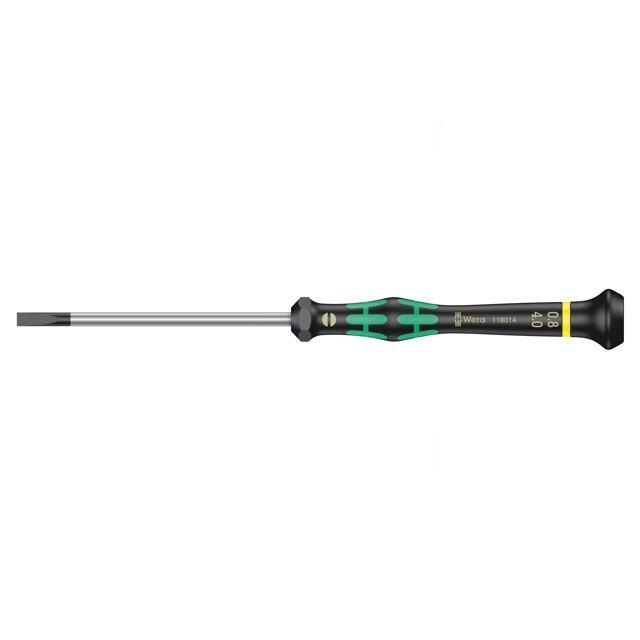Screwdriver: precision; slot; 4x0.8mm; Blade