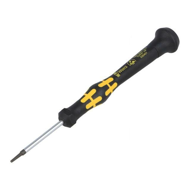 Screwdriver: precision; Torx®; TX05; Blade length: