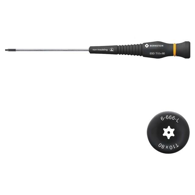 BERNSTEIN Screwdriver: precision; Torx® with protection