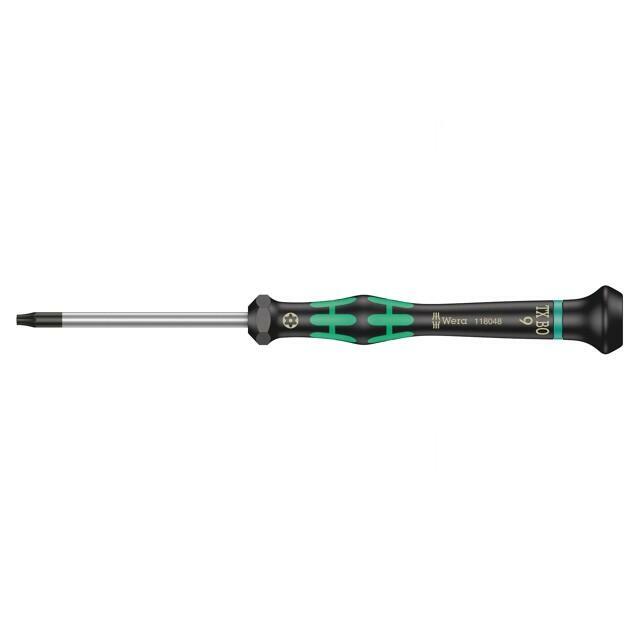 Screwdriver: precision; Torx® with protection; T9H